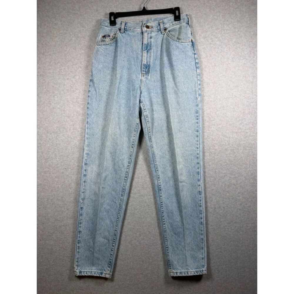 Vintage Lee Women’s Size 6 28" Waist Light Wash High Rise Jeans 3937